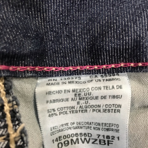 NWT Wrangler Mae Bootcut Denim Jeans 3/4 5/6 - Picture 6 of 6